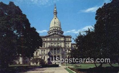 State Capitol in Lansing, Michigan