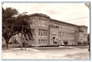 West Point Nebraska NE Postcard RPPC Photo Grace Lutheran Church c1950's Vintage