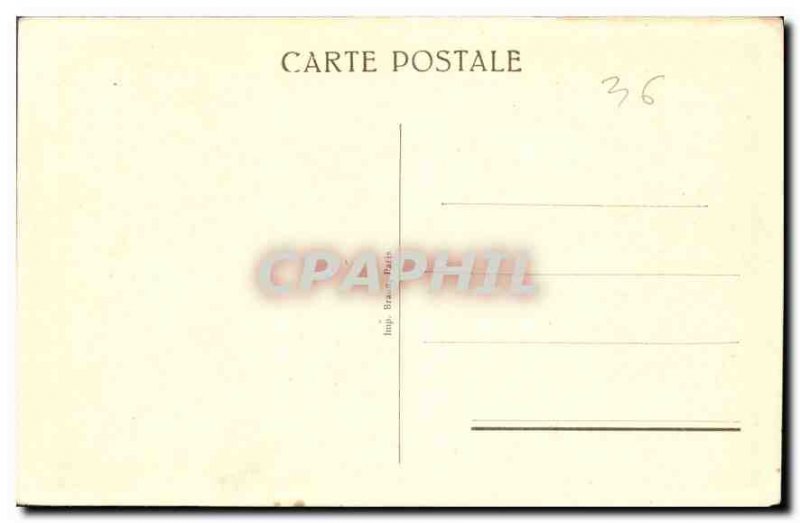 Old Postcard Chateau de Valencay Empire Office that belonged to the King of N...