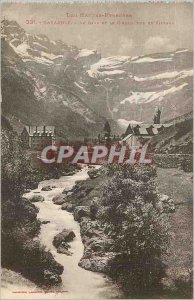 Old Postcard The Gavarnie Hautes Pyrenees The Gave and Cirque