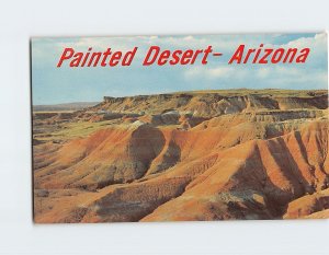 Postcard Painted Desert, Arizona