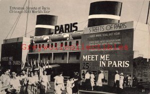 IL, Chicago, Illinois, 1933 Worlds Fair, Entrance to Streets of Paris