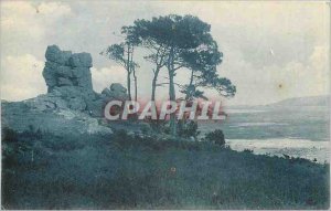Old Postcard Brittany Breton Landscape La Lande the PRGs