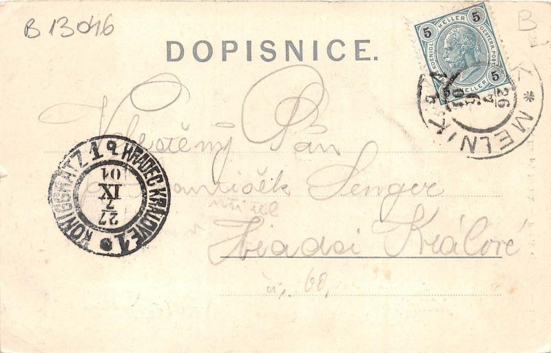 B13046 Czech Melnik 1900