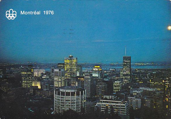 Canada Montreal At Night