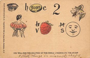 Riddle Puzzle 1906 