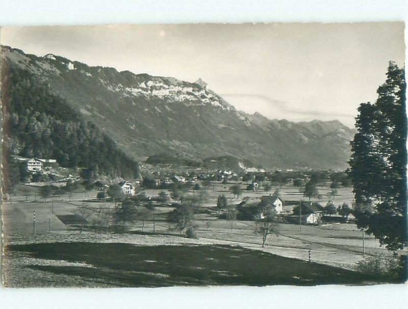 old rppc NICE VIEW Matteb By Interlaken Interlachen Switzerland i1773