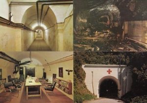 German Military Underground Hospital Guernsey 4x Postcard s