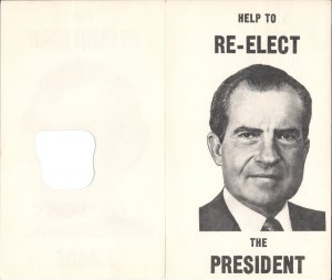 Fantasy Cover - Lincoln/Nixon - '72 Election Day Cancel