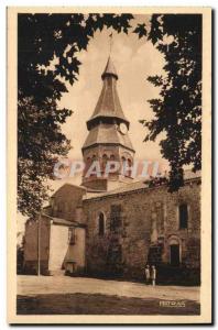 Neris les Bains - gallo Roman Church - The Bell Tower - Old Postcard