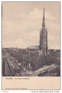Aerial View, St. James´ Cathedral Tower, Toronto, Ontario, Canada, 10-20s