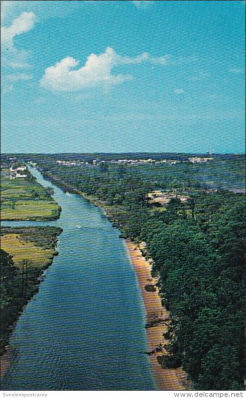 Delaware Rehoboth Lewes Canal Aerial View