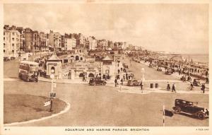 BR101476 aquarium and marine parade brighton car voiture bus  uk