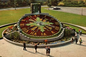 Ontario Hydro's Outdoor Timepiece,Near Niagara Falls,Ontario,Canada