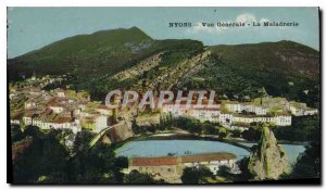 Old Postcard General view Nyons The Maladrerie