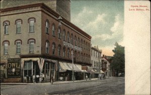 Lock Haven Pennsylvania PA Opera House c1910 Vintage Postcard