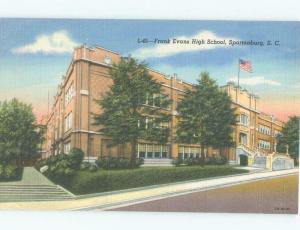 Linen HIGH SCHOOL SCENE Spartanburg South Carolina SC E2190