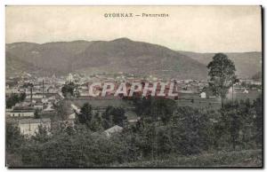 Old Postcard panorama Oyonnax