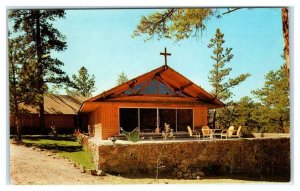 EVERGREEN, Colorado CO ~ Parish Hall CHURCH OF CHRIST THE KING 1968    Postcard