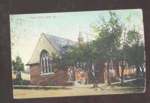 ROLLA MISSOURI MO. BAPTIST CHURCH KEARNEY NEBRASKA VINTAGE POSTCARD