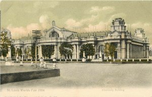 Vintage Postcard; St. Louis MO World's Fair 1904, Electricity Building 33179