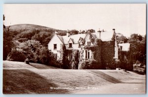 Woodhouselee NSW Australia Postcard Milton Bridge c1910 Unposted RPPC Photo