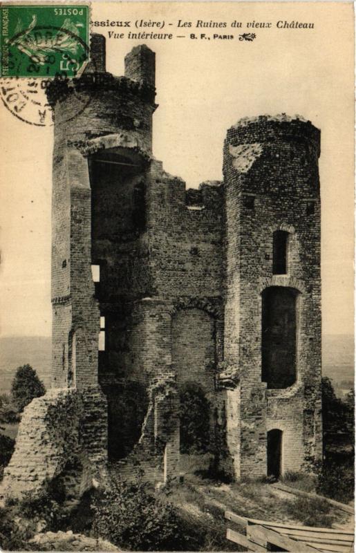 CPA Bessieux - Les Ruines du vieux Chateau - Vue Intérieure (433750)