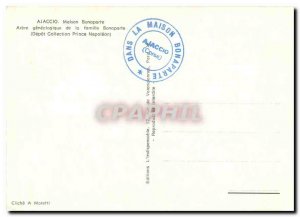 Modern Postcard Ajaccio Maison Bonaparte