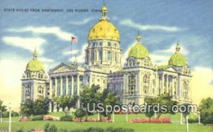 State House - Des Moines, Iowa IA