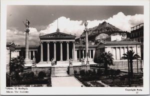 Greece Athens The Academy RPPC C114