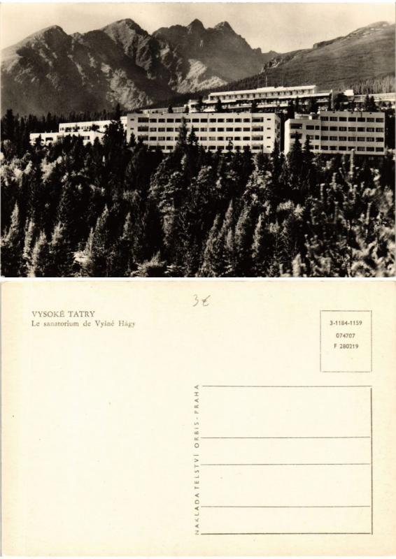 CPM AK Czechoslovakia - Vysoké Tatry - Le Sanatorium de Vysné Hágy (693153)