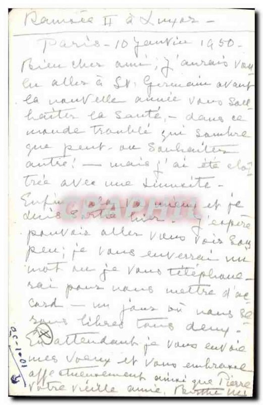 Old Postcard Photo Egypt Egypt