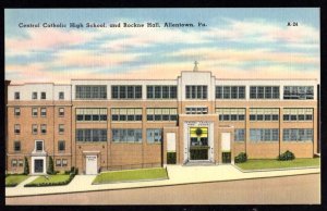 Pennsylvania ALLENTOWN Central Catholic High School and Rockne Hall LINEN