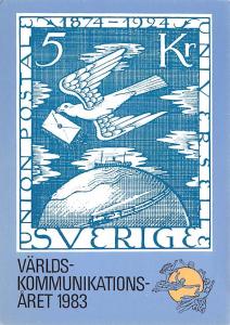 Sweden Old Vintage Antique Post Card Sverige Stamps Unused