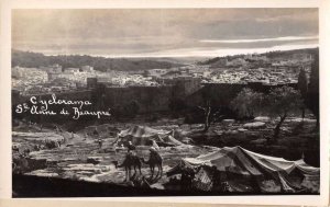 St Anne de Beaupre Canada Cyclorama of Jerusalem Real Photo Postcard AA53844