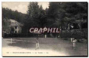 Postcard Old Cars of Tennis & # 39Orne
