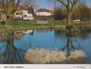 Eves Corner Danbury Transit Van Shop In Bungalow Essex Postcard