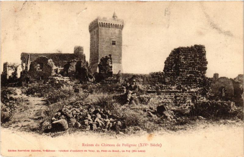 CPA AK Ruines du Chateau de POLIGNAC (517401)