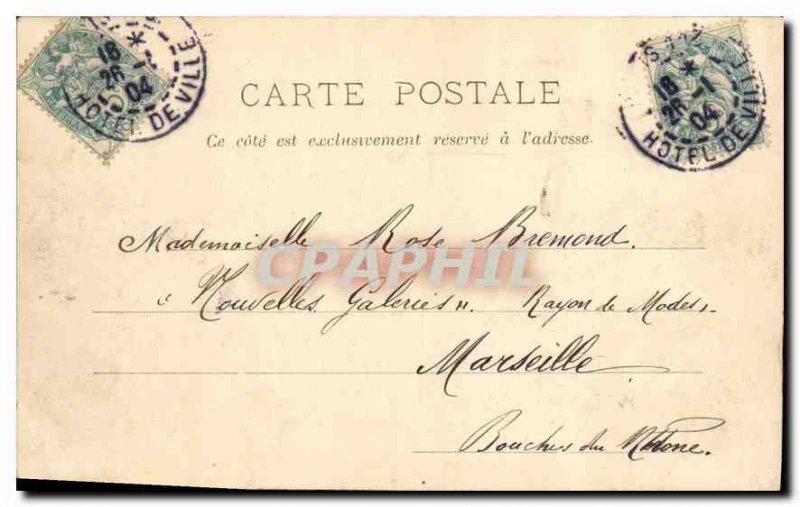 Postcard Old Paris Pont Marie