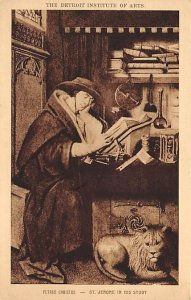 The Decorative Institute Of Arts Saint Jerome In His Study  - Detroit, Michig...