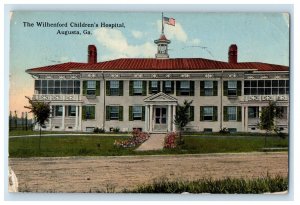 1917 Wilhenford Children's Hospital Augusta Georgia GA Asylum Posted Postcard 