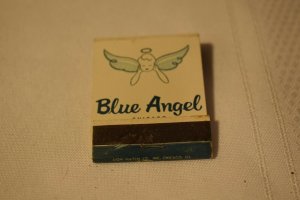 Blue Angel Chicago Jamaican Bar 20 Strike Matchbook