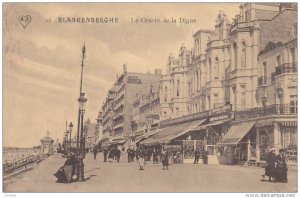 BLANKENBERGHE, West Flanders, Belgium, 1900-1910's; Le Centre De La Digue