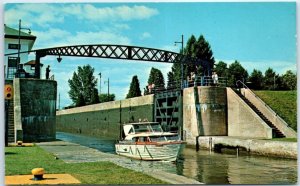 Postcard - New York State Barge Canal - Marcy, New York