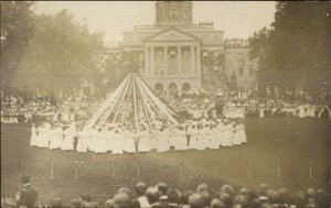 Denver CO or Lincoln NE State Capital May Day c1910 Real Photo Postcard