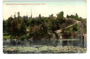 Mountain Road, Rockwood Park, St John, New Brunswick, Used 1911