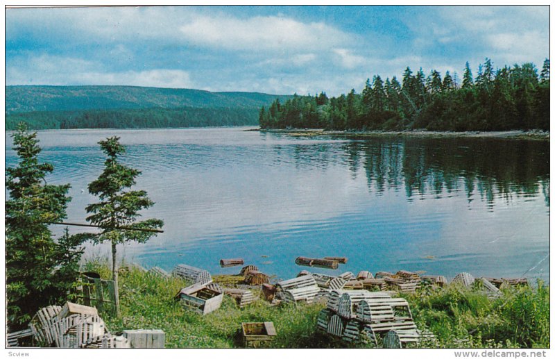 St. Ann's lake, Cabot Trail, CAPE BRETON, Nova Scotia, Canada, 40-60´s