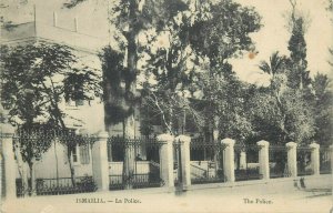 Egypt Ismailia the Police vintage postcard 