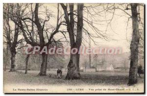 Postcard Lure Old Mount Chatel taking view