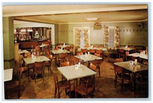 Schnitzelbank Restaurant Fine German & American Food Binghamton NY Postcard 